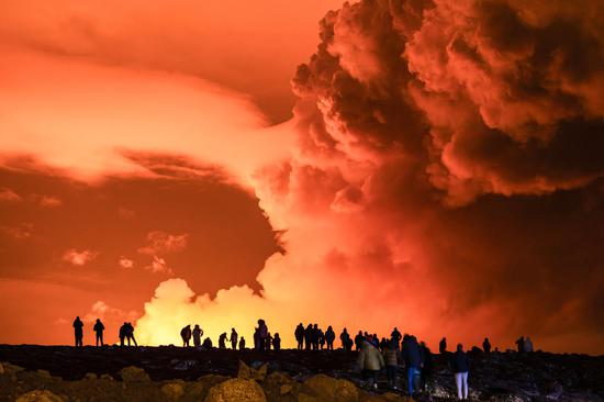 Iceland volcano erupts for 4th time in three months