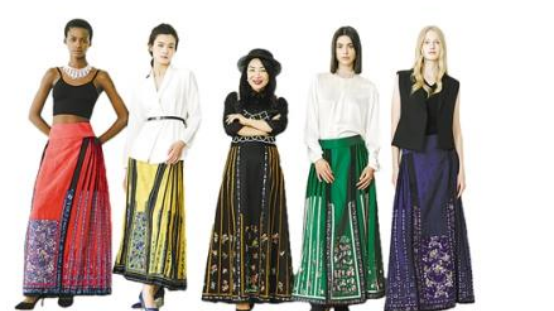 Chinese chic leads the new trend in fashion  National products with excellent