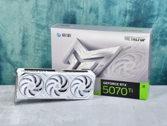 影驰GeForceRTX 5070 Ti 金属大师白金版OC：纯白海景房的最优解